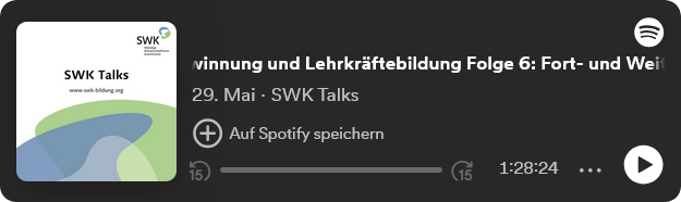 Link zu den SWK Talks auf Spotify